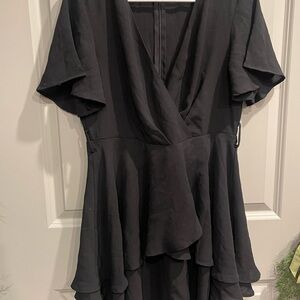 Elegant Black Women's Dress